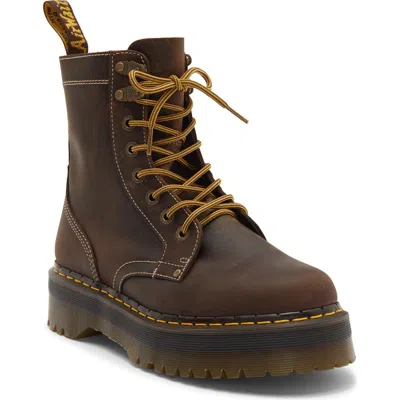 Dr. Martens Jadon Platform Boot In Animal Print