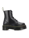 Dr. Martens' 40mm Jadon Hi Polished Leather Boots In Black