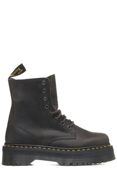 DR. MARTENS' JADON PLATFORM LACE-UP BOOTS