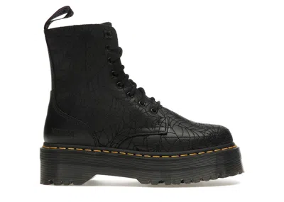 Pre-owned Dr. Martens' Jadon Platform Wednesday (women's) Sneakers In Black