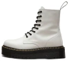 Dr. Martens' Dr. Martens Jadon Smooth Leather Platform Boot 'white'