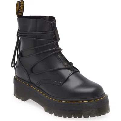 Dr. Martens' Dr. Martens Jarrick Ii Platform Boot In Black Smooth/paris