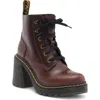 Dr. Martens' Dr. Martens Jesy Lace-up Platform Boot In Dark Brown