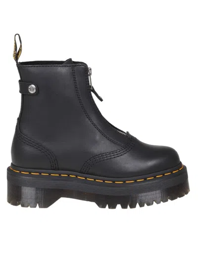 Dr. Martens' Dr. Martens Leather Amphibian In Black