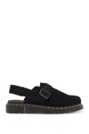 Dr. Martens' Jorge Ii Brando Leather Slingback Mules Sandals In Black
