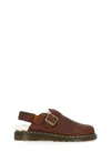 Dr. Martens' Jorge Ii Leather Mules In Brown
