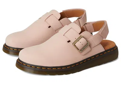 Dr. Martens Jorge Ii Leather Slingback Mules Shoes Powder Pink : Uk 10 (us