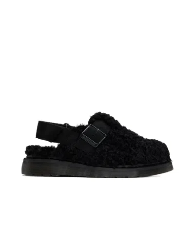 Dr. Martens' Jorge Ii Muller Shoes In Black Deluxe Borg &
