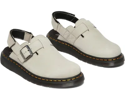 Dr. Martens' Jorge Ii Sandals Men's Us 9 Gray Leather Slingback Mule Khd1416