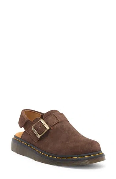 Dr. Martens' Dr. Martens Jorge Ii Slingback Clog In Dark Brown