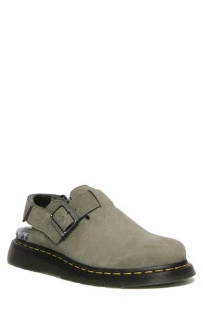 Dr. Martens' Dr. Martens Jorge Ii Slingback Clog (men)<br /> In Nickel Grey