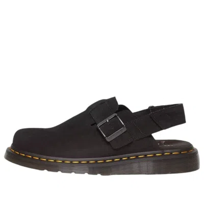 DR. MARTENS DR. MARTENS JORGE II SUEDE MULES 'BLACK'