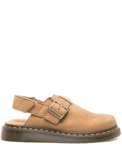 Dr. Martens' Dr. Martens Man Mules & Clogs Camel Size 10.5 Leather In Brown
