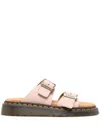 Dr. Martens' Womens Dr. Martens Josef Suede Slide Sandals In Pink
