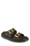 Dr. Martens Josef Slide Sandal In Green