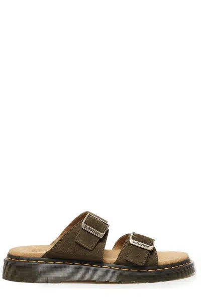 Dr. Martens' Dr. Martens Josef Slide Sandals In Green