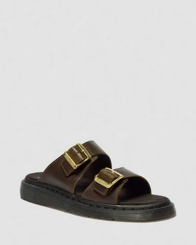 Dr. Martens Josef Two Strap Leather Sandals In Multi