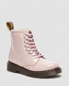 Dr. Martens' Junior 1460 Glitter Boots In Pink