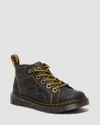Dr. Martens' Junior Raffe Church Wyoming Leather Boots In Black