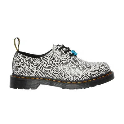 Pre-owned Dr. Martens' Keith Haring X 1461 'allover Print' In White