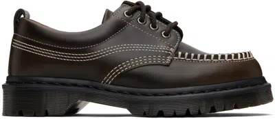 Dr. Martens' カーキ Orleans Lowell レザー ダービー In Green