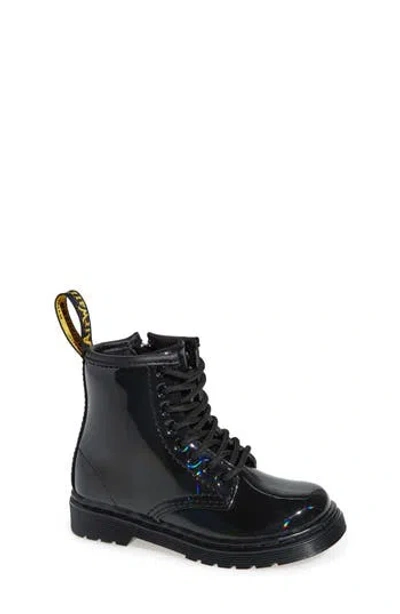 Dr. Martens Kids' 1460 Black Rainbow Boot