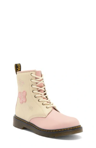 Dr. Martens' Dr. Martens Kids' 1460 Boot In Powder Pink Cloud Cream