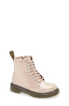 Dr. Martens' Glitter 1460 Ankle Boots In Powder Pink