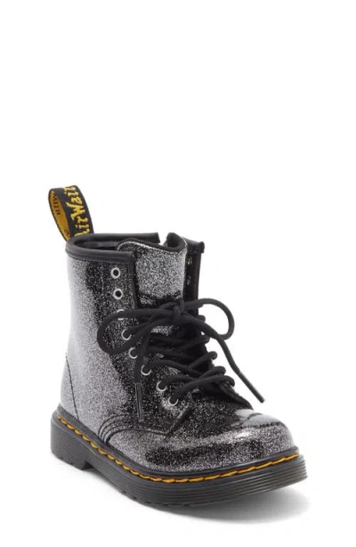 Dr. Martens Kids' 1460 Glitter Boot In Black
