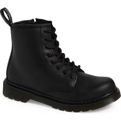 Dr. Martens Kids' 1460 Serena Junior Combat Boot In Black