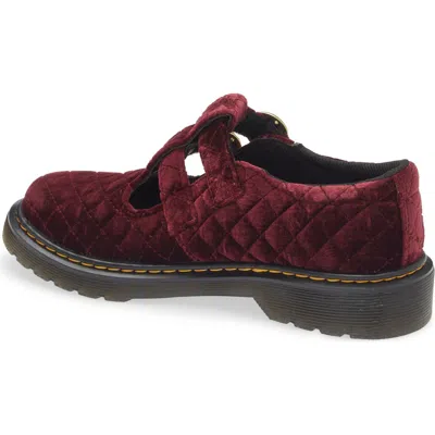 Dr. Martens' Dr. Martens Kids' 8065 Mary Jane In Cherry Red