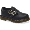 Dr. Martens Junior 8065 Softy T Leather Mary Jane Shoes In Black