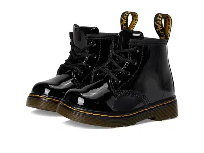 Dr. Martens Kid's Collection 1460 I Kids Shoes Black Patent Lamper 2 : 5 Uk (us 6 Toddler) M, Leather