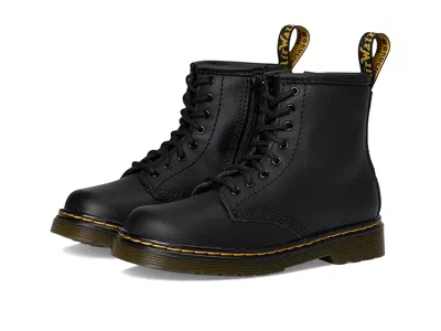 Dr. Martens Kid's Collection 1460 I Kids Shoes Black Softy : 5 Uk (us 6 Toddler) M, Leather