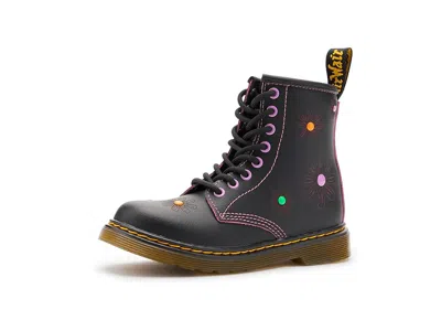 Dr. Martens Kid's Collection 1460 J Kid's Shoes Black/dusty Rose : 1 Uk (us 2 Little Kid) M, Leather