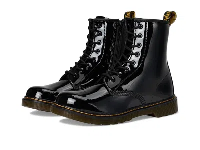 Dr. Martens Kid's Collection 1460 Y Kids Shoes Black Patent : 5 Uk (us 6 Big Kid) M, Leather/patent Leather