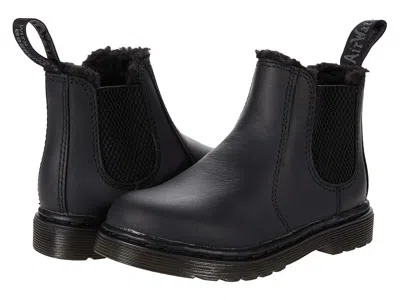Dr. Martens Kid's Collection 2976 Leonore Mono T Kids Shoes Black Republic Wp : 9 Uk (us 10 Toddler) M, Leather