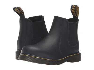 Dr. Martens Kid's Collection 2976 Toddler Chelsea Boots (toddler) Kids Shoes Black : 5 Uk (us 6 Toddler) M, Full Grain Leather