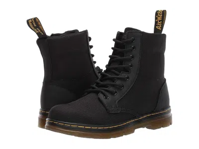 Dr. Martens Kid's Collection Combs Y Kid's Shoes Black Extra Tough Nylon/rubbery : 5 Uk (us 6 Big Kid) M, Textile