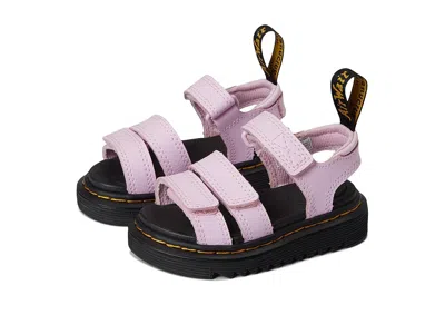 Dr. Martens Kid's Collection Klaire T Kid's Shoes Pale Pink : 9 Uk (us 10 Toddler) M, Leather