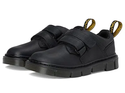 Dr. Martens Kid's Collection Raffe Shoe J Kids Shoes Black 1 : 3 Uk (us 4 Big Kid) M, Leather