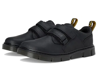 Dr. Martens Kid's Collection Raffe Shoe Y (big Kid) Kid's Shoes Black : 4 Uk (us 5 Big Kid) M, Leather