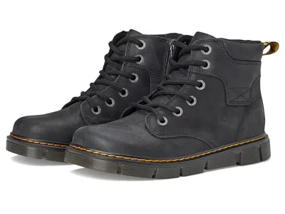 Dr. Martens Kid's Collection Raffe Youth (big Kid) Kids Shoes Black : 4 Uk (us 5 Big Kid) M, Leather