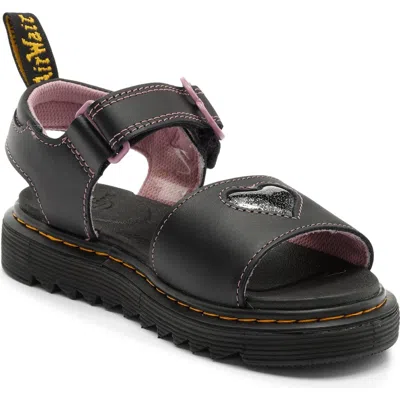 Dr. Martens Kids' Marlowe Heart Ii Sandal In Multi