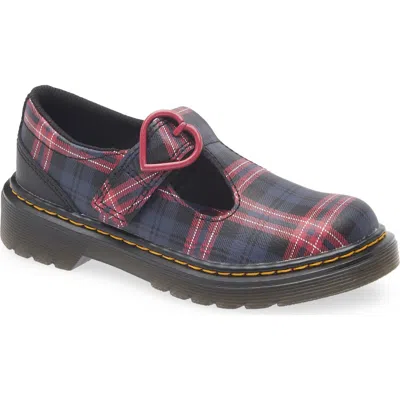 Dr. Martens Kids' Polley Ii T-strap Shoe In Multi
