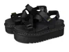 Dr. Martens Voss Quad Black Hydro Leather In Black