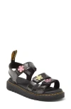 Dr. Martens' Klaire Sandal In Black/multi