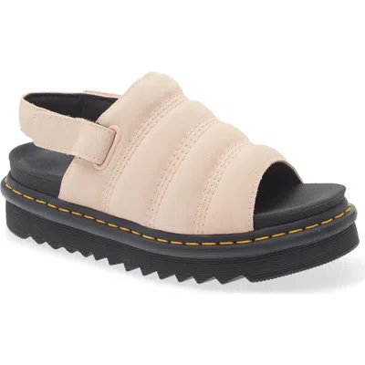 Dr. Martens Kole Slingback Platform Sandal In Pink