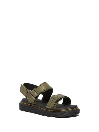 Dr. Martens' Kids' Kyle J Dms Olive Stellar In Green