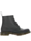Dr. Martens Lace-up Leather Boots In Black